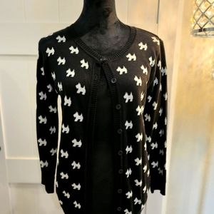 Cute dog print sweater